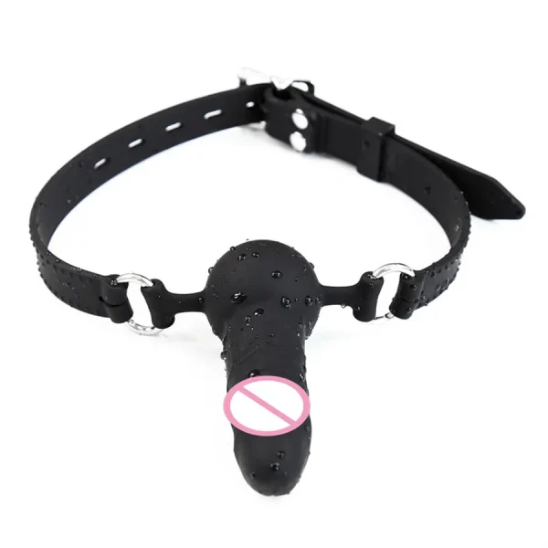 2 Style Open Mouth Dildo Gag Sex Toys For Couple Women Sexy Games Slave Bondage Strap On Penis Oral Erotic Adult Game BDSM - Image 3