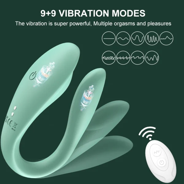 Wireless Control Vagina Dildo Vibrators For Couples Wearable G Spot Anal Clitoris Stimulator Dual Vibrator 18 Sex Toys For Women - Image 3