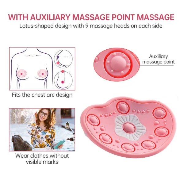 Xijis Electronic Massage Bra – Chest Underwear Massager, Breast Instrument for Women, Health Care, Breast and Chest Lift - Image 6