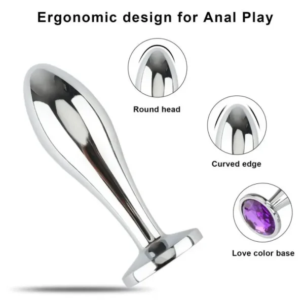 Steel Anal Butt Plug for Woman Female Ana Gay Annal Extreme Deep Buttplug Sport Men Sex Kit Toys Tooys Shop Adult Products Goods - Image 3