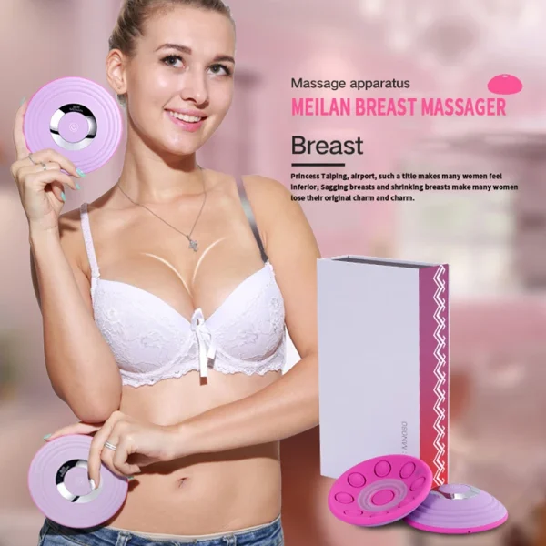 Xijis Wireless Breast Massager – Breast Lump Prevention, Sagging, Breast Enlargement, Health Lift Machine, Body Cups - Image 2