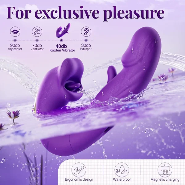 Wearable Dildo Vibrators For Women Tongue Licking Vagina Clitoris Stimulator Oral Suction Erotic Sex Toys for Woman Sex Machine - Image 6