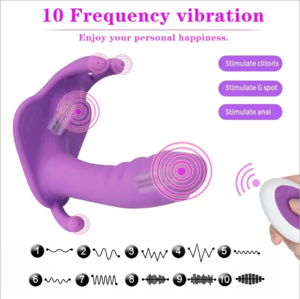 Women's Dildo Butterfly Vibrator Sex Toys for Women APP Remote Control Bluetooth Sexy Dildo Female Vibrators for Women - Image 4