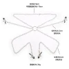 New Metal Nipple Clitoris Clamps with Long Chain Restraint Stimulate Breast Nipple Clips BDSM Bondage Sex Toys for Adults Female - Image 3