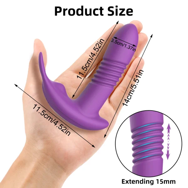 APP Control Thrusting Vagina Panties Vibrator for Women Wearable Clit Stimulator G-Spot Vibrator Masturbation Sex Toy for Women - Image 5