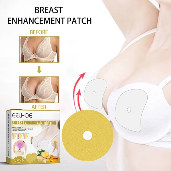 10pcs Breast Patches Care Plant Ingredients Breast Chest Enhancer Breast Lifting Firming Bust Enlargement Lifting Patch Sexy - Image 3