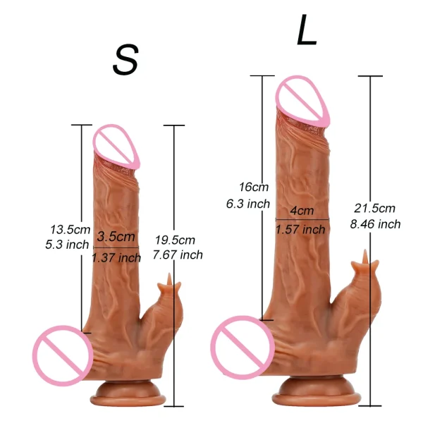 Realistic Dildo Large Realistic Penis Large Anal Dildo Vibrator Sex Toys For Women Ladies Heated Stretchy Sex Super Big Cock - Image 4