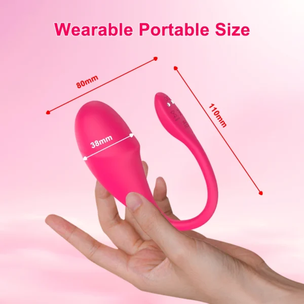 MOVAVA Vibration Love Egg Vibrator Vaginal G Spot Vibrating Stimulator Wearable Bluetooth APP Control Sex Toys For Adult Women - Image 6