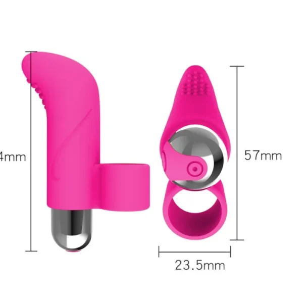 10 Modes Finger Vibrator Clitoris Massage G Spot Stimulation Rechargeable Vibrating Egg Sex Toys For Women Masturbation - Image 6