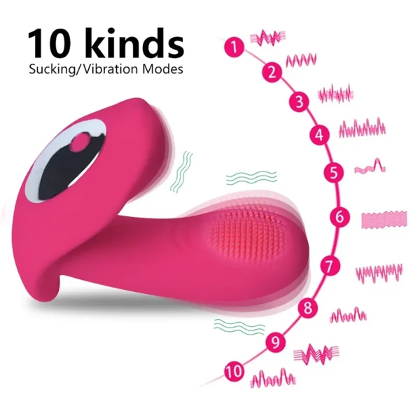 Remote Control Wearable Vibrator Dildo Vibrators for Women G-spot Clitoris Invisible Butterfly Panties Vibrating Egg Sex Toys 18 - Image 2