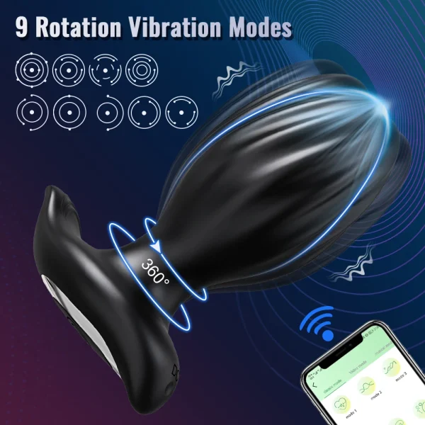 Anal Plug Sex Toy Bullet Vibrator Gay Prostate Wearable Trainer Butt Plug Silicone Dildo Swing Anal Plug Unisex Adult product - Image 4