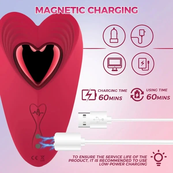 Wearable Panty Vibrator Strong Magnetic Clip App Remote Control Butterfly Clitoral Vibrating Adult Sex Toys - Image 3