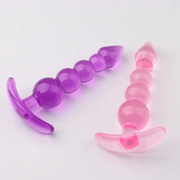 Soft Silicone Anal Plugs Anal Beads Dildo Butt Plug Prostate Massage Unisex Sexy Stopper Adult Sex Toy for Men Women Adult Games - Image 6