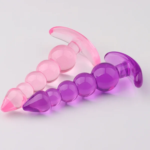 Soft Silicone Anal Plugs Anal Beads Dildo Butt Plug Prostate Massage Unisex Sexy Stopper Adult Sex Toy for Men Women Adult Games - Image 5