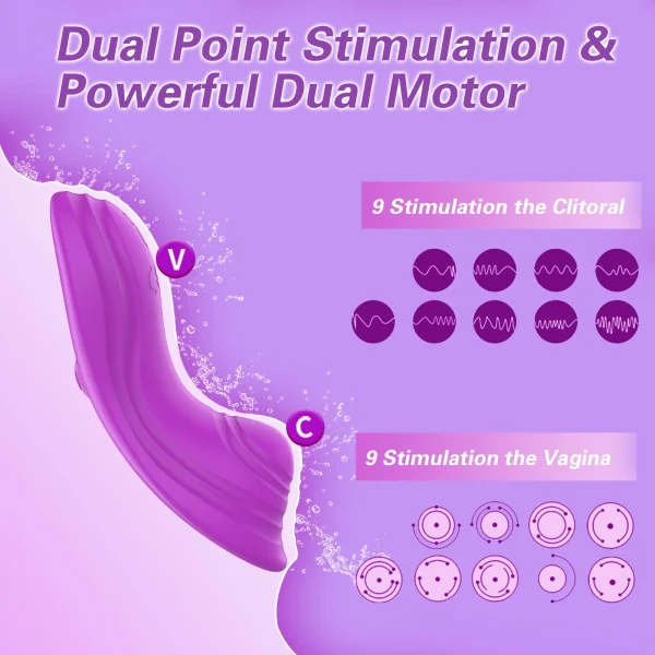 Wearable Vibrator for Women Clit Stimulator Wireless Bluetooth APP Control Magnetic Wear Vibrating Female Masturbator Sex Toys - Image 2