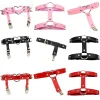 New Women Elastic Pu Leather Leg Ring Garter Lingerie Belt Punk Heart Rivet Thigh Ring Goth Harajuku Harness Stockings Garter