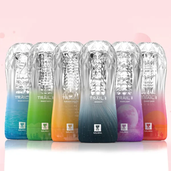 Male Masturbator Cup Soft Pussy Sex Toys Transparent Vagina Adult Endurance Exercise Adult supplies Vacuum Pocket Cup for Men - Image 2