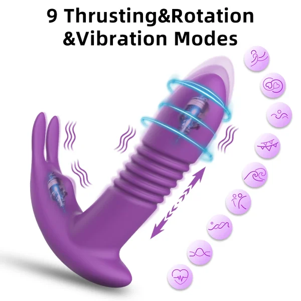 APP Control Thrusting Vagina Panties Vibrator for Women Wearable Clit Stimulator G-Spot Vibrator Masturbation Sex Toy for Women - Image 4