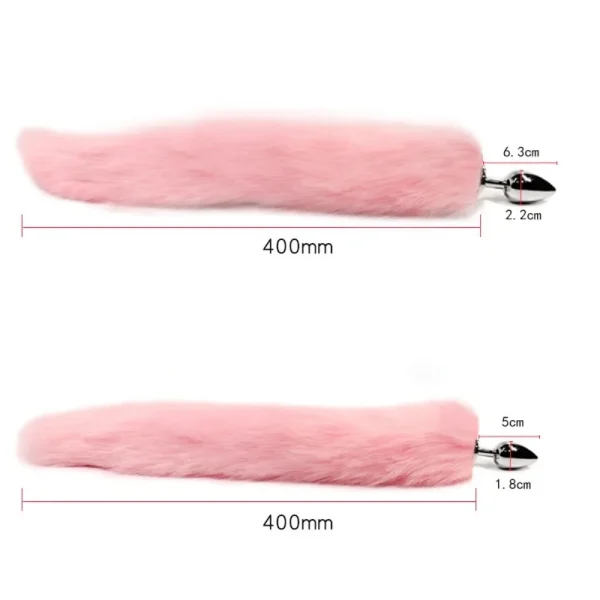 Small 1.8/2.2cm Fox Tail Sex Toys Anal Plug Role-playing Adult Game Couple Training Rabbit Tail Butt Plug Anal Toys for Couple - Image 3