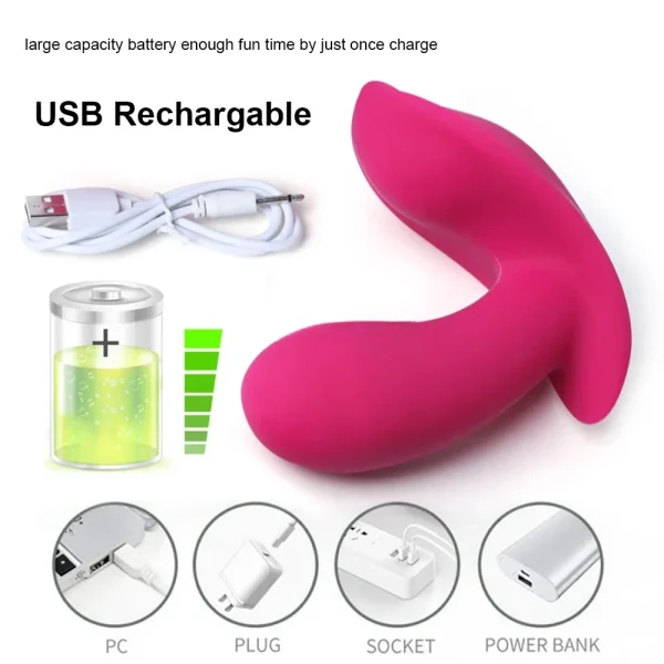 Remote Control Wearable Vibrator Dildo Vibrators for Women G-spot Clitoris Invisible Butterfly Panties Vibrating Egg Sex Toys 18 - Image 4