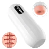Automatic Sucking Male Masturbator Vibration Blowjob Machine Masturbation Cup Pocket Pussy Penis Pump SexToy Adult Goods for Men