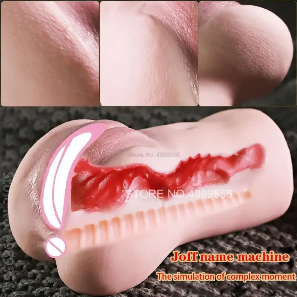 Vaginal for Men Pocket Pussy Vagina Artificial Vagina Realistic Vaginal Male Masturbators Erotic Adult Sex Toys for Men Eroticos - Image 4